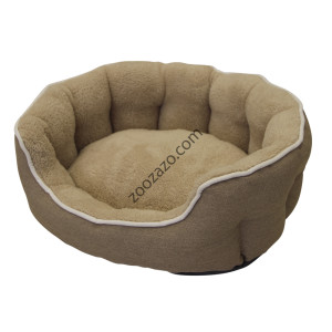 Легло овал микрофибър за Куче или Котка 53 x 47 x 17 см. - Nobby